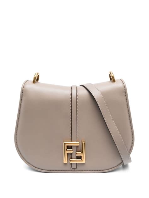 fendi c'mon medium|FENDI Medium C’mon Leather Satchel Bag .